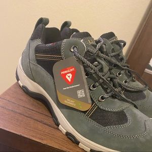 LL Bean Mens TEK 2.5 Waterproof Snow Sneakers Gray